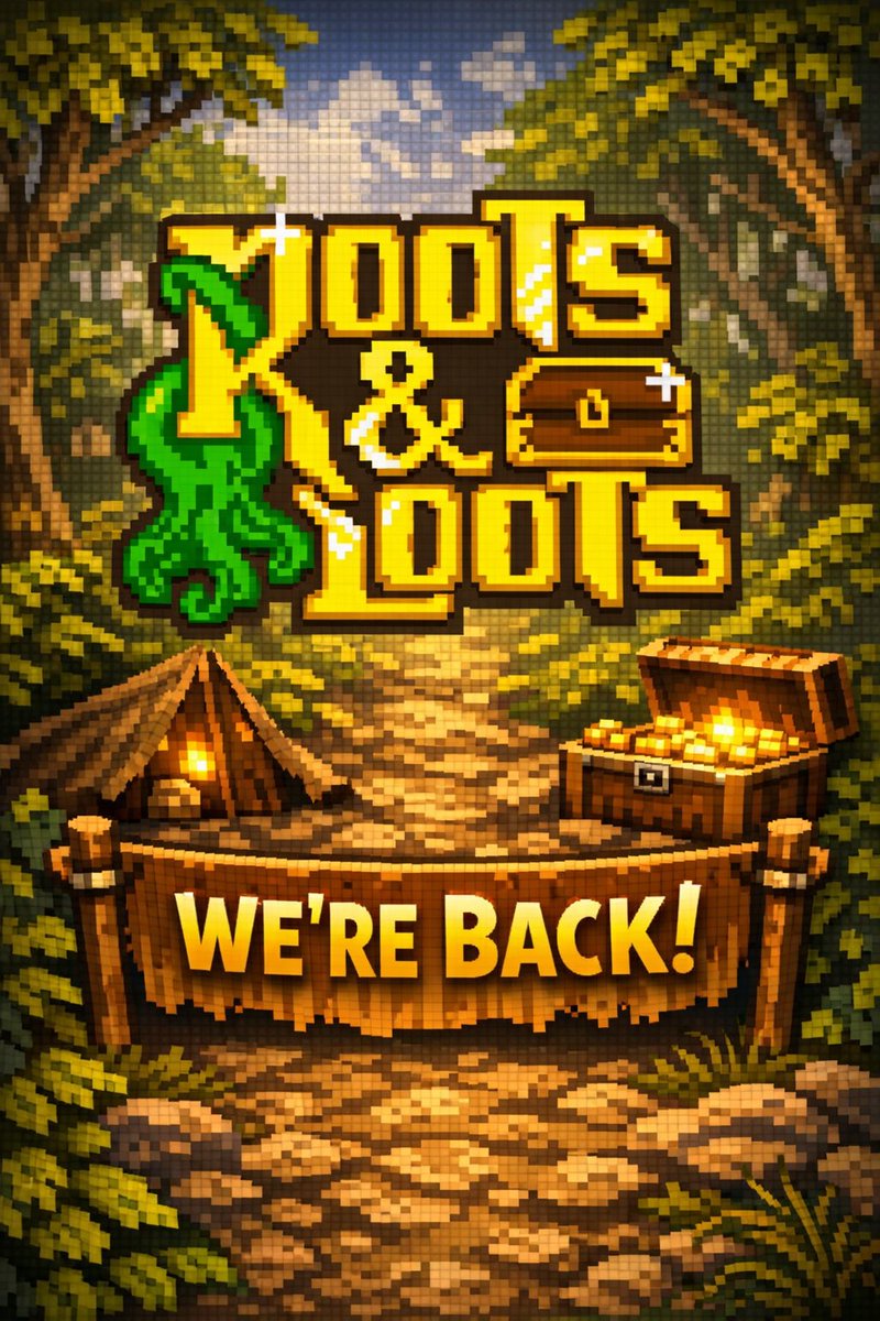 ⛩️Hello RTLT 

Guess who's back !!!😎

#rtlt #rootsandloots
