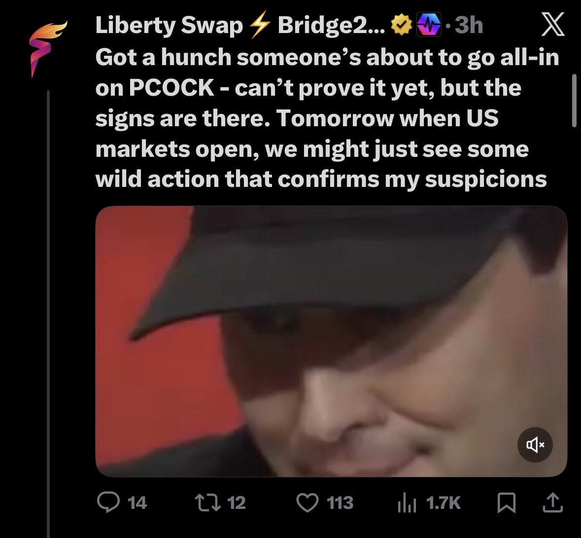 LibertySwap saying they’re going push #pCOCK ahead of routes opening this Thursday makes sense.

This isn’t about a meme pump - it’s about activating PulseChain ahead of new infrastructure.

A move before routes open wakes the market up
Attracting arb + traders before capital can