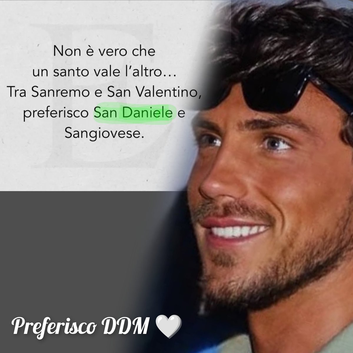 Si lo preferisco 😊🤍.  
Buon pranzo così!🥰
#ddm