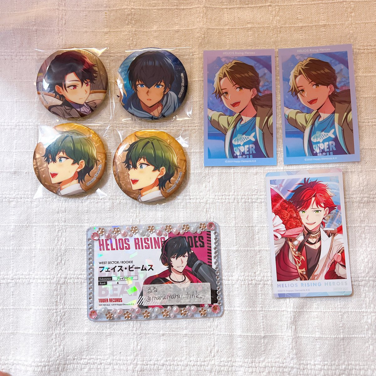 交換/譲渡】エリオス エリオスR AGF2025 缶バッジ 特典 〈譲〉 ①缶