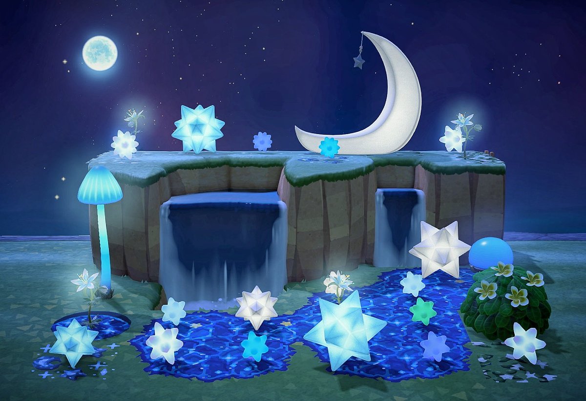 星降る丘🌠🌌🌟

#あつ森 #あつまれどうぶつの森  
#ACNH #AnimalCrossing