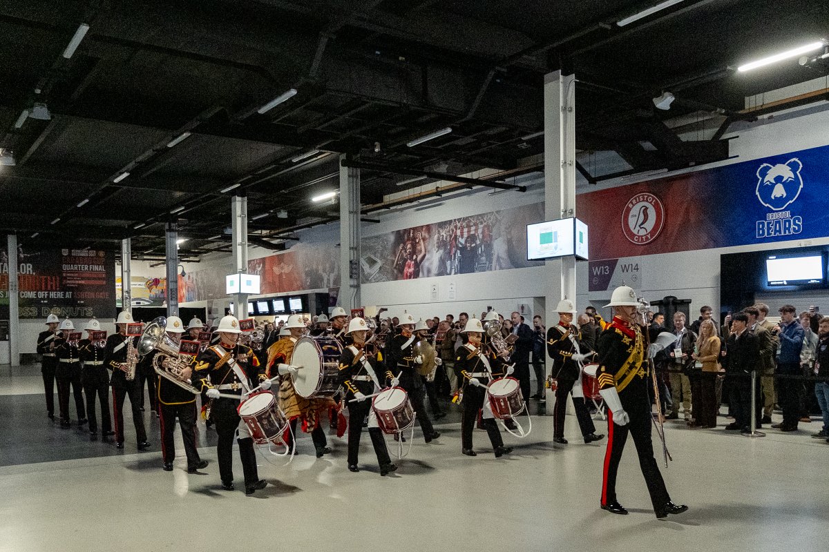 The Bands of HM Royal Marines tweet media