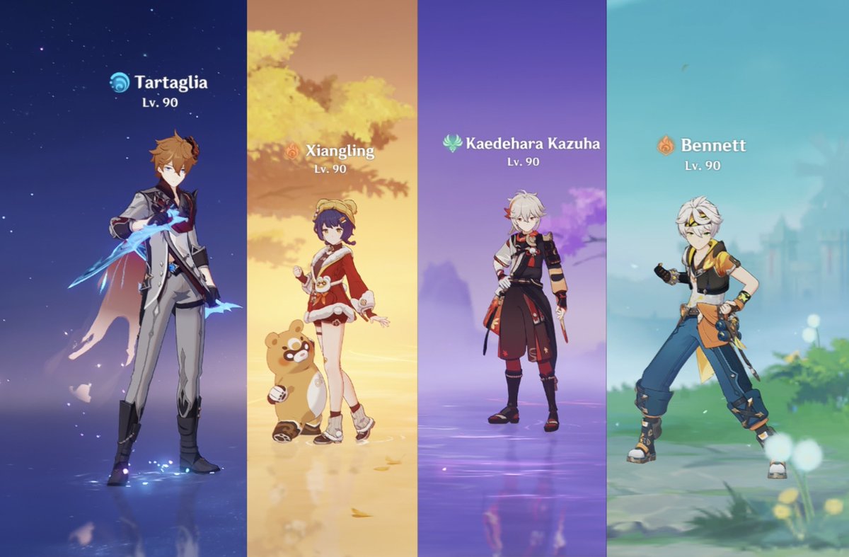 弥生です【刻晴脚舐回真君】 tweet media