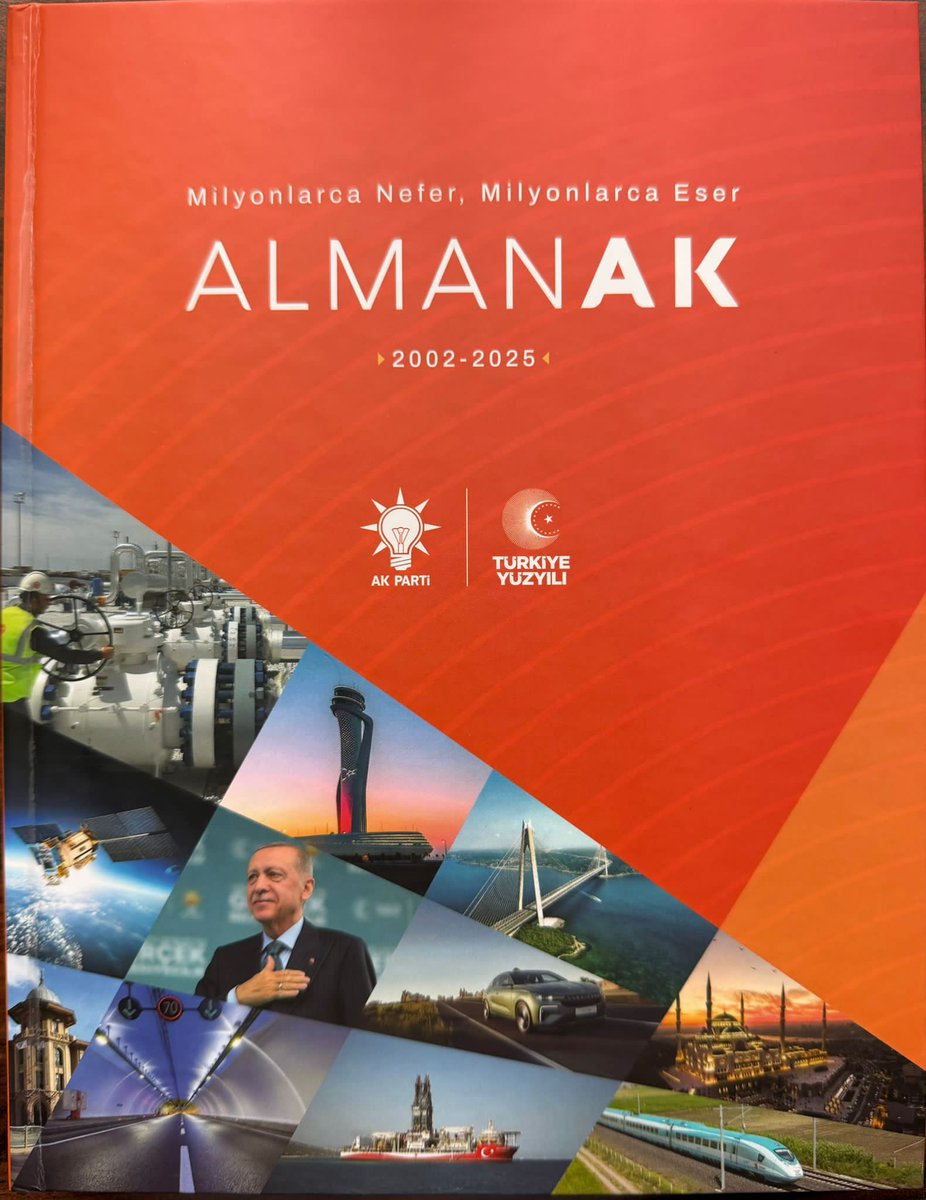 AK Parti Tanıtım ve Medya Başkanlığımız tarafından hazırlanan “ALMANAK” Türkiye’nin son çeyrek asrına düşülmüş güçlü bir hafıza kaydıdır.

Cumhurbaşkanımız Sayın <a href="/RTErdogan/">Recep Tayyip Erdoğan</a>’ın liderliğinde; AK Parti’nin 2002’den bugüne milletimizin hayatına dokunan icraatlarının gün gün, emekle