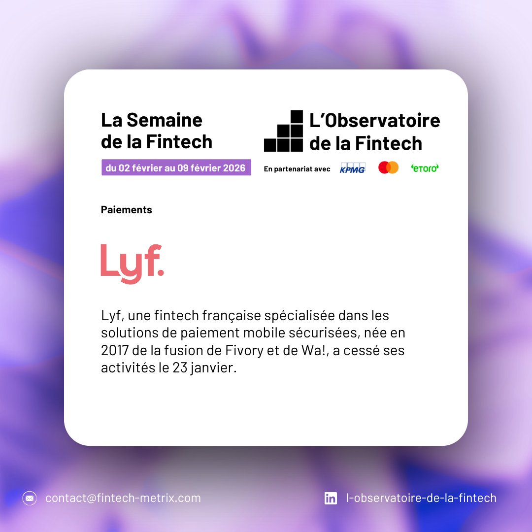 L'Observatoire de la Fintech tweet media