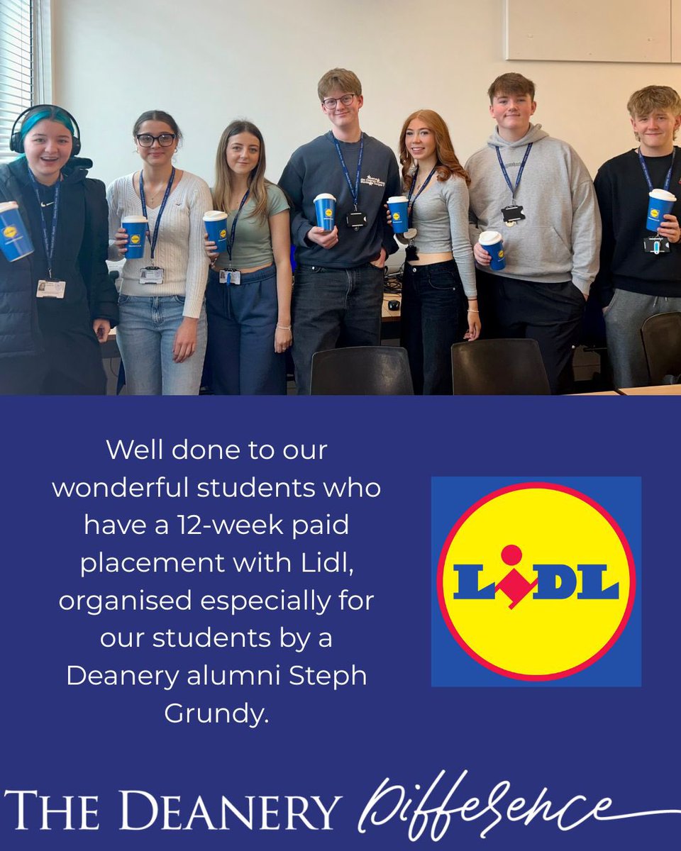 Deanery Sixth Form tweet media