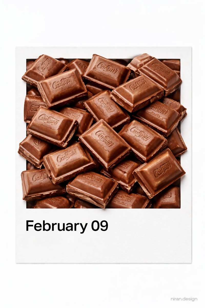 niran_design's tweet image. Pretty sure today is “eat chocolate and mind your business” day.