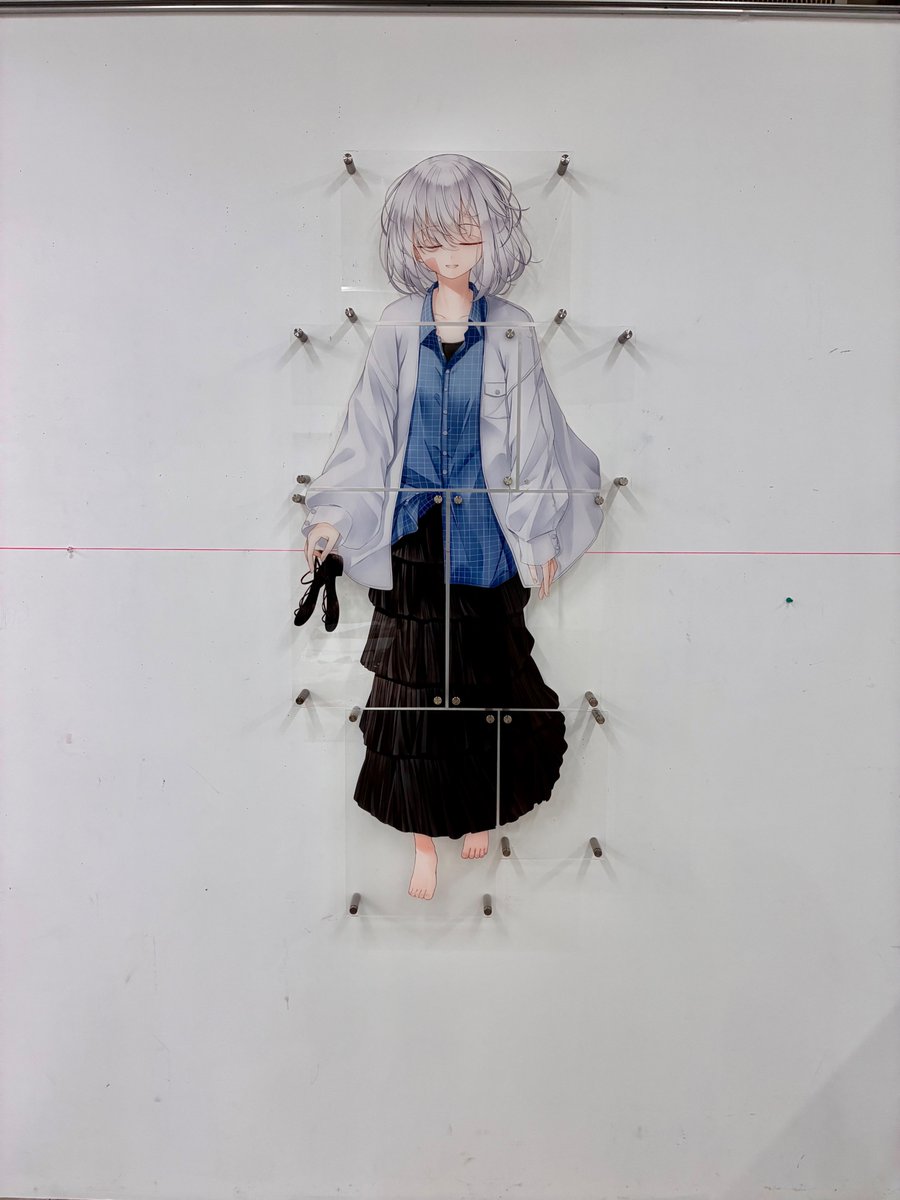 【卒展まであと3日】
明日は搬入、設置していきます🖼️
#イラスト #illustration