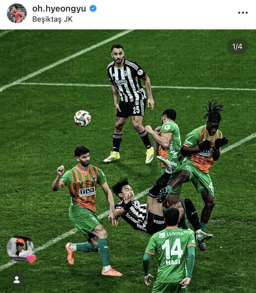 Yerine gelen adamın attığı golü beğenmek.. harbi adamsın Abraham