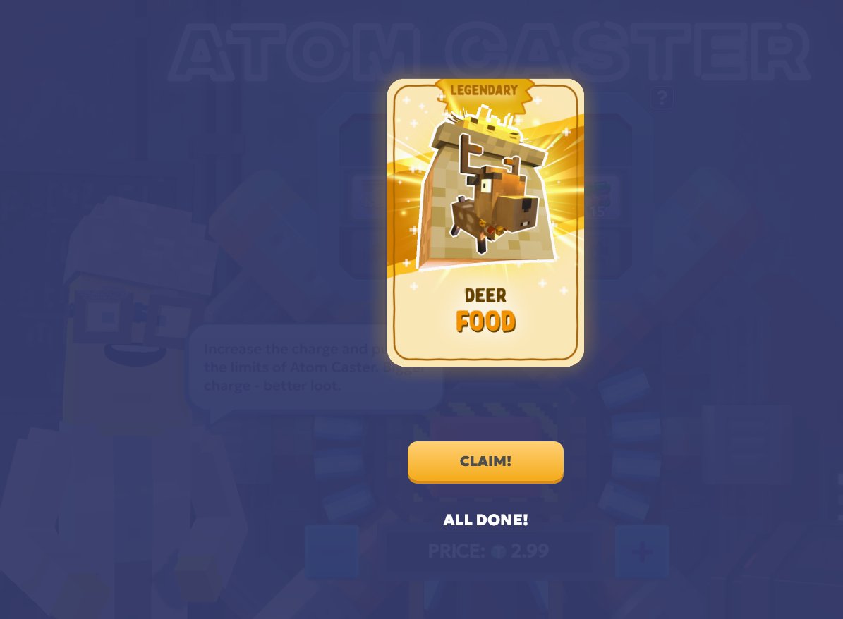 Alex_DigitalJS's tweet image. The Atom Caster was feeling generous today! 🎰🌾

Just secured that sweet, sweet feed in @ChainersGame. My farm animals are going to be very happy (and productive) today! 🐮✨

🔥Drop a screenshot of your latest pull in the replies!👇

#Chainers #ChainersGame #AtomCaster