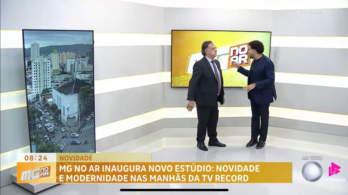 ViniciusPa12345's tweet photo. o #MGNoAr mostrou agora há pouco os estúdios do #CidadeAlertaMinas e pro #MGRecord e também vai ter novidade pro #BalançoGeralMG https://t.co/d5UqmHQ5lt