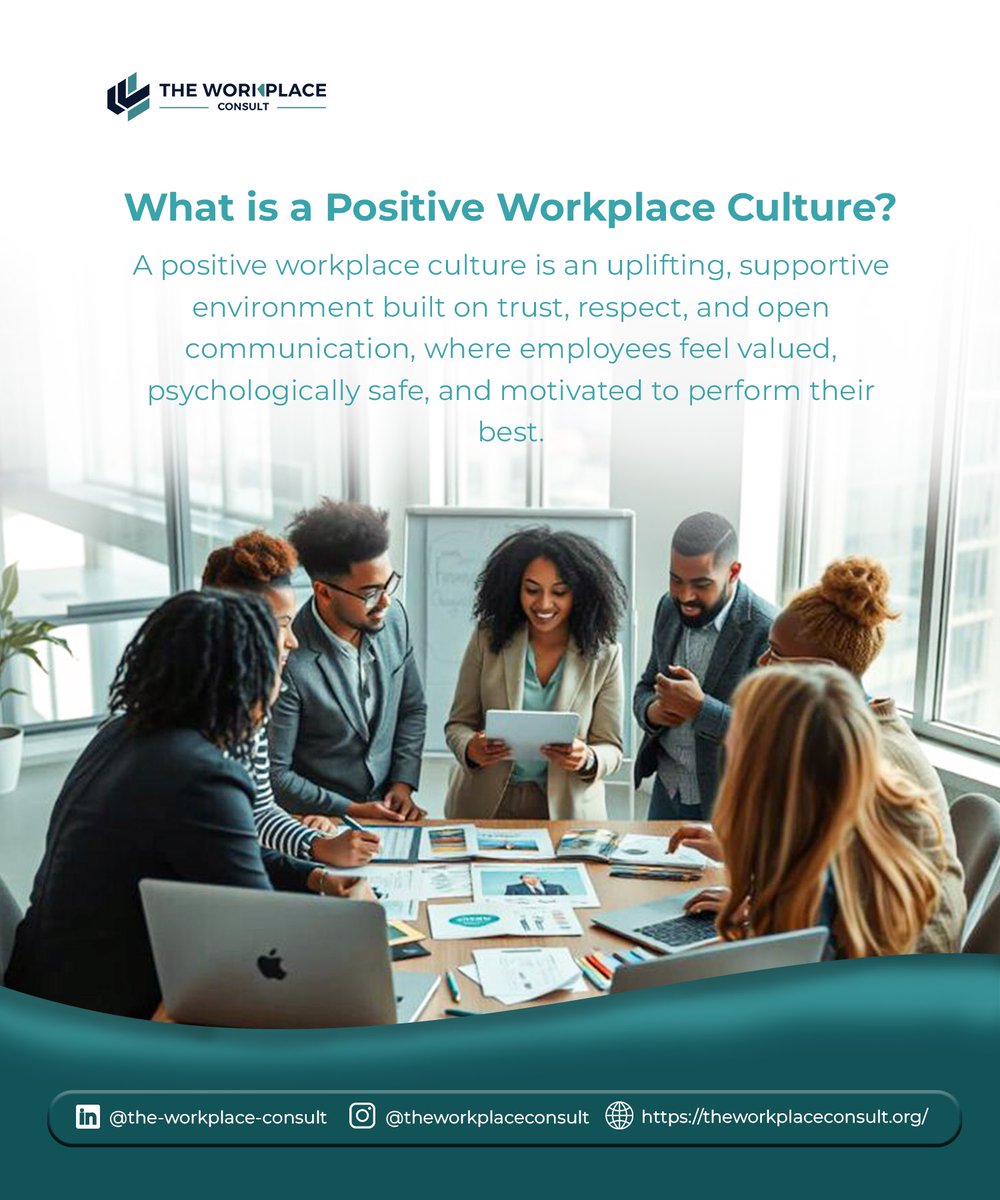 Theworkpla77230's tweet photo. Strong workplaces don’t happen by chance. They are built intentionally.

Through structure, clarity, and people-focused leadership, organizations create cultures where people and performance thrive.

#TheWorkplaceConsult #WorkplaceCulture #HRLeadership https://t.co/nTP6YAF6WN