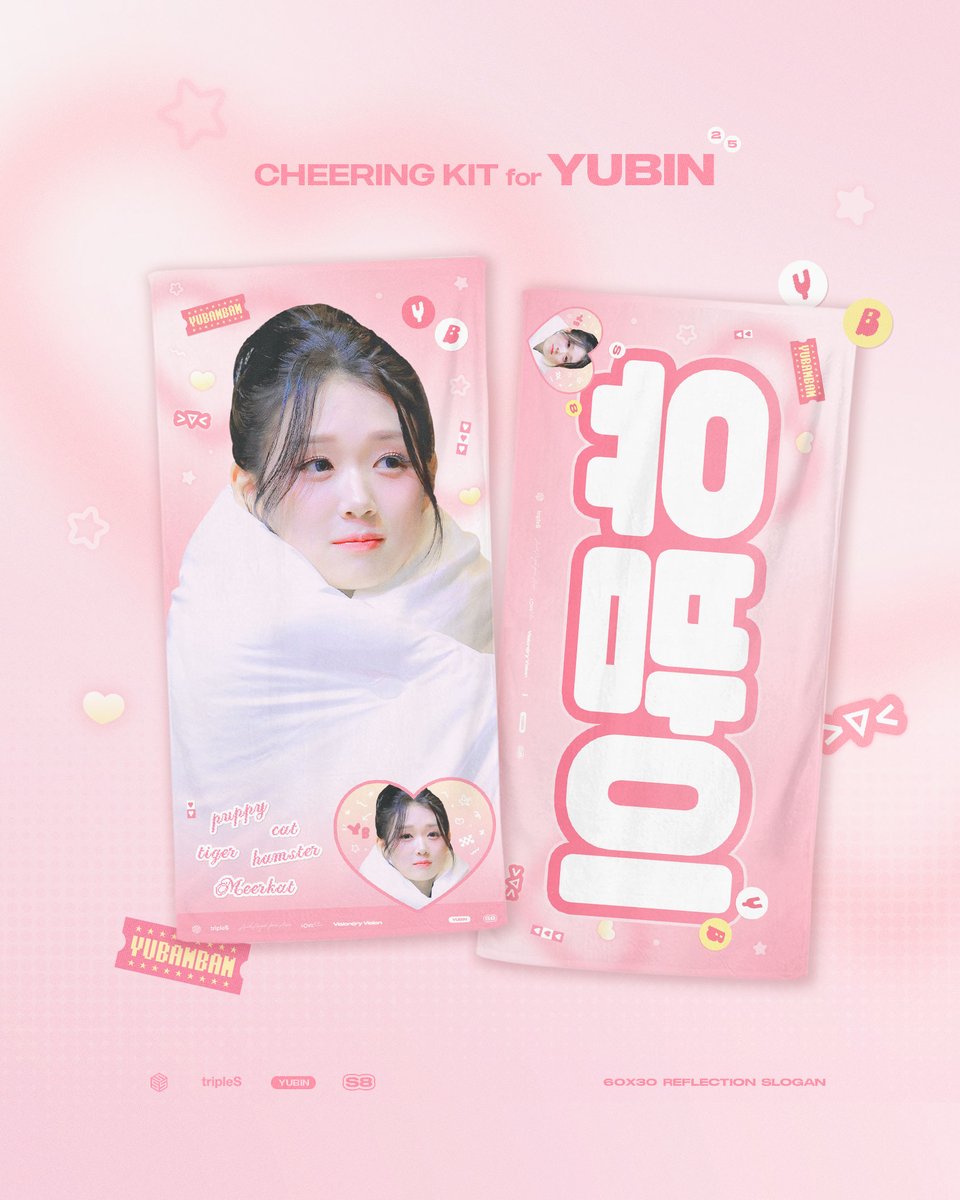 𝟐𝟎𝟐𝟔 𝐂𝐡𝐞𝐞𝐫𝐢𝐧𝐠 𝐊𝐢𝐭 𝐟𝐨𝐫 𝐘𝐔𝐁𝐈𝐍
<ᴍy secret ɴew ᴢone> in sᴇᴏᴜʟ &amp; ᴛᴀɪᴘᴇɪ

🇹🇼 (~02.28)
bit.ly/MSNZ_yubin_tw

🇰🇷 (~03.29)
bit.ly/MSNZ_yubin

RT 추첨 한 분께 슬로건을 드립니다 🫧

#tripleS #yubin #공유빈
