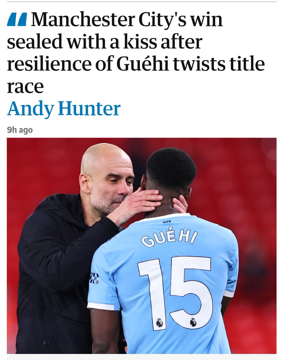 AdamWH's tweet photo. @mcandidate The guardian stitched him up well this morning https://t.co/DeE4FY3WG3