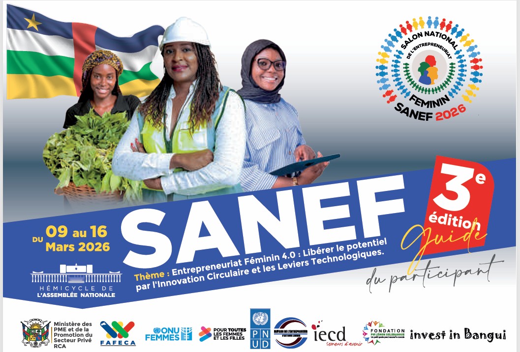 fridolinngoulou's tweet photo. Le SANEF : une opportunité unique à saisir
Lancé en 2024 par la Fédération des Associations des Femmes Entrepreneures de Centrafrique ( #FAFECA), le Salon National de l’Entrepreneuriat Féminin (SANEF) en République centrafricaine est bien plus qu’un événement : c’est une véritable plateforme de valorisation, d’éducation, de promotion et de soutien dédiée aux femmes entrepreneures.
Ne manquez aucun moment fort :
- Rencontres d’affaires pour élargir vos partenariats
- Soirée de Gala pour célébrer l’excellence féminine
- Championnat des startups pour révéler les talents innovants
- Journées institutionnelles consacrées aux acteurs clés du développement
- Sessions de réseautage et de mentorship pour renforcer vos compétences
- Soirée des donateurs pour soutenir l’entrepreneuriat féminin
👉 Pour découvrir les conditions de participation et rejoindre cette aventure, visitez le site officiel : https://t.co/xPulRpMHEf
#Centrafrique #SANEF26 #Bangui #FAFECA #FemmesEntrepreneures #Mentorat #PartenariatsStratégiques #DéveloppementRural, #EntrepreneuriatFéminin #LeadershipFéminin #WomenInBusiness #StartupAfrica #EmpowerWomen #InnovationFéminine