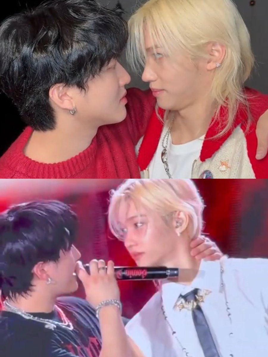 changlix with                                          Changlix
other members                                  themselves

🐷🐰+🐥 : 🙄                                      🐷🐰🐥 : 😳