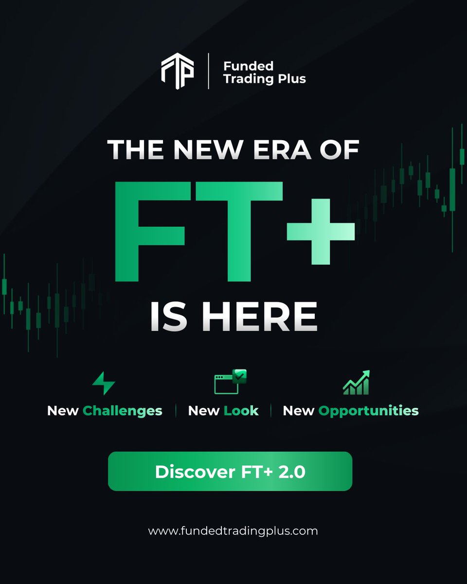 New challenges. New look. New opportunities.⁠
⁠
After five years, we’ve paid out $19.5 million and issued over 221,000 accounts to traders from 180 countries. Funded Trading Plus has entered a new era. Redesigned funded trading challenges, clearer trading rules, and more