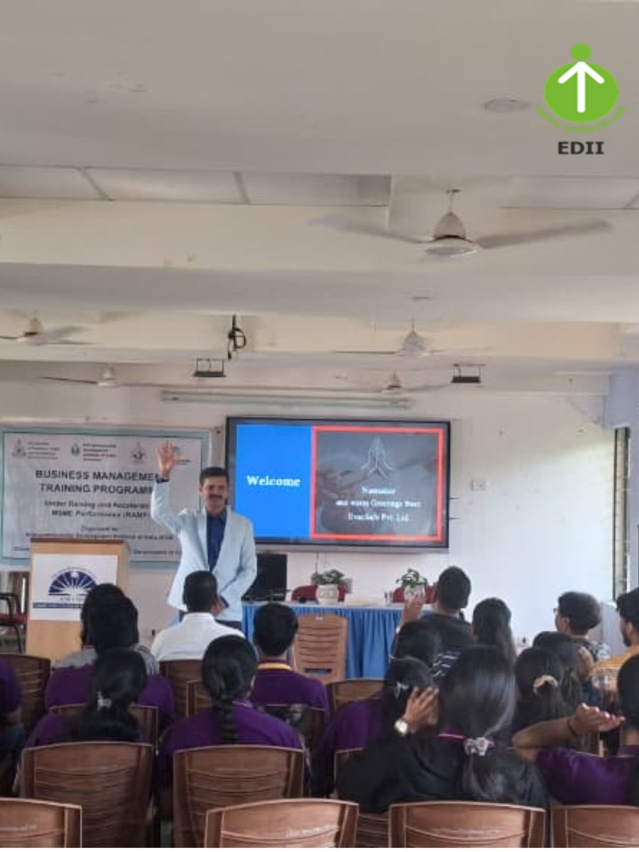 EDII Goa Centre tweet media