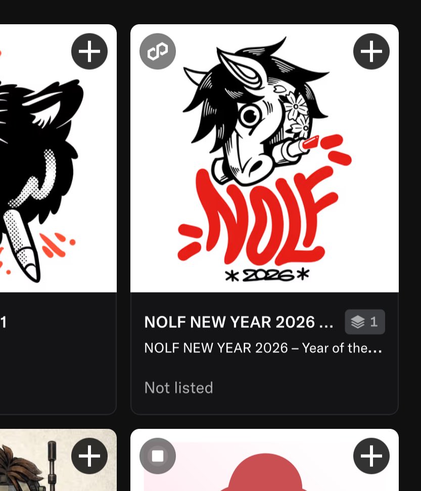 購入者向け限定NFTキテタッ🐴💨
#NOLF #NTP