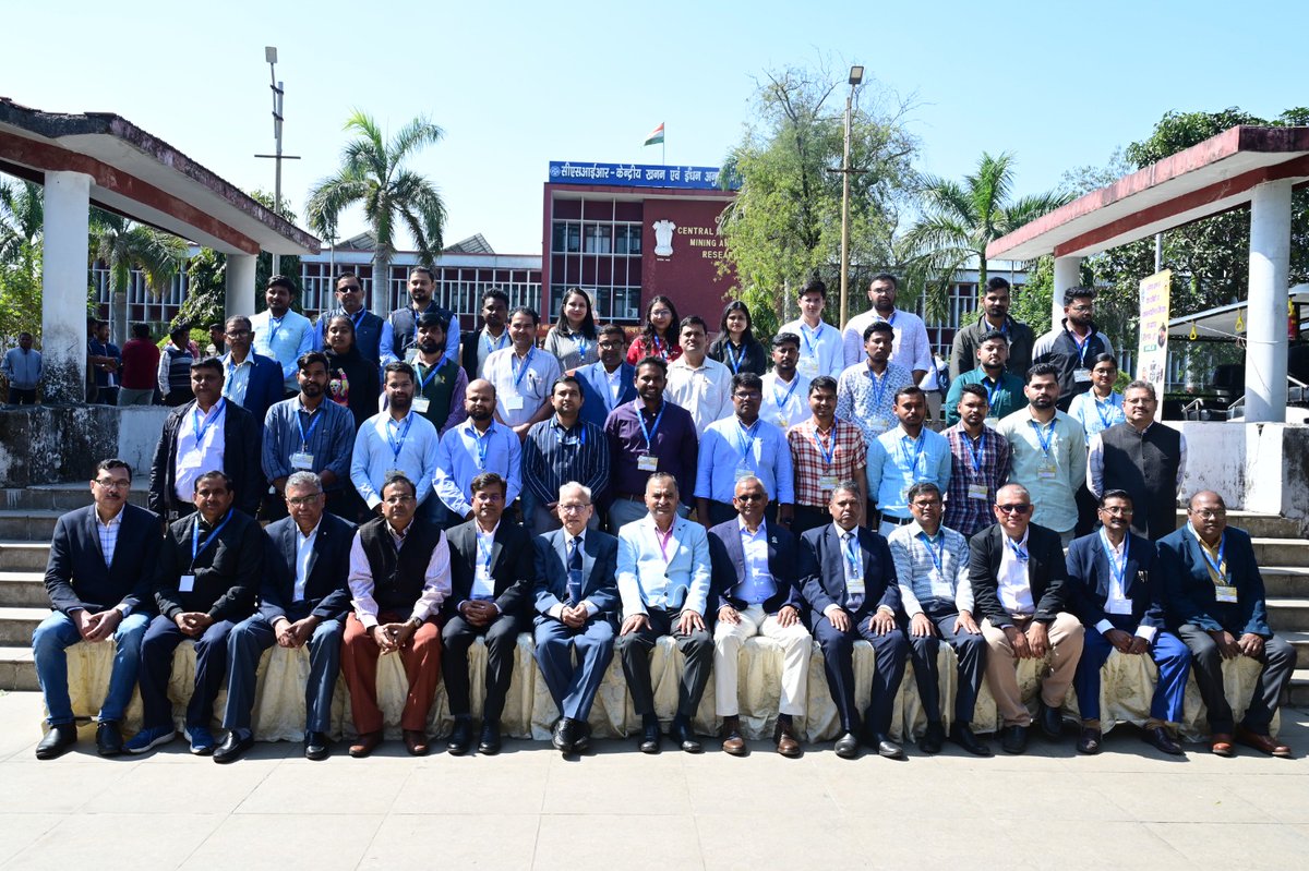 CIMFR_CSIR's tweet photo. CSIR–Central Institute of Mining and Fuel Research (CIMFR) inaugurated a five-day Executive Development Programme (EDP) titled “Theory and Practices of Rock Mechanics and Numerical Modelling in Underground Mining (ROCKNUM-2026).” https://t.co/sVCkif1MlB