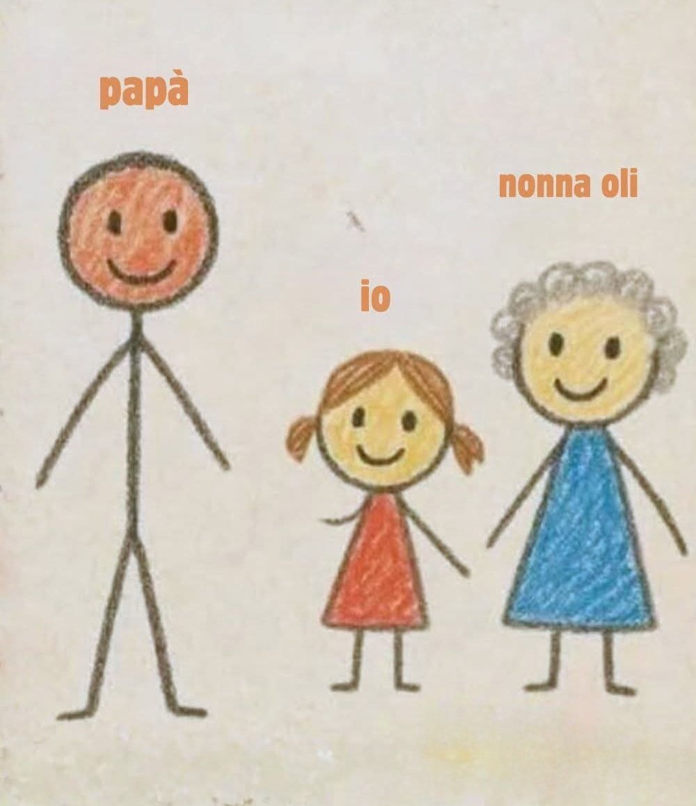 CLAUDIODD5's tweet photo. "Una Mamma, riceve una telefonata dall'asilo nido"

«Signora, dovrebbe venire a prendere sua figlia un po’ prima», disse la maestra.
Il tono era gentile, ma non lasciava spazio alla leggerezza.

«È successo qualcosa? Sta bene?»
«Sta bene… però dobbiamo parlarle.»

Il cuore ha iniziato a battere più forte. Ho mollato tutto e sono corsa lì.

Appena arrivata, mi hanno accompagnata dalla psicologa. Mi ha accolta con uno sguardo serio, quasi rigido. Poi ha sospirato e mi ha passato un foglio.

«Oggi i bambini dovevano disegnare la loro famiglia. Questo è il disegno di sua figlia.»

Tre omini stilizzati: teste tonde e corpi a bastoncino.
Sotto, tre nomi scritti con cura:
“Papà”.
“Nonna Oli”.
“Io”.

Fine.

«Lo vede?» disse. «Lei non c’è. È come se, nel suo mondo, la mamma non esistesse. È un segnale importante. Dovrebbe riflettere sul tempo che le dedica, su quanto riesce davvero ad esserci.»

Mi sono sentita gelare.

Mentre quella frase rimbombava nella stanza, nella mia testa c’era un solo pensiero, martellante:
Ma io ci sono. Sempre.

Le leggo le storie prima di dormire. Cuciniamo insieme. Portiamo fuori il cane. Ridiamo. Giochiamo. Ci inventiamo mondi che esistono solo per noi.
Com’era possibile che io non fossi lì, su quel foglio?

Siamo uscite dal nido e abbiamo iniziato a camminare verso casa. Lei saltellava allegra, ignara di tutto. Io avevo il cuore pieno di dubbi, di domande, di sensi di colpa che non sapevo nemmeno se mi appartenessero davvero.

A un certo punto non ce l’ho fatta.

«Amore… oggi avete disegnato la vostra famiglia, vero?»
«Sì, mamma.»
«E… posso chiederti una cosa? Perché hai disegnato solo papà e la nonna? Perché non hai disegnato anche me?»

Si è fermata. Mi ha guardata con quegli occhi grandi, serissimi. Poi ha inclinato la testa e mi ha risposto con la voce più dolce che abbia mai sentito:

«Mamma… perché tu sei troppo bella.
E io non so ancora disegnare qualcosa di così bello.»

E lì mi sono sciolta.

Perché a volte crediamo di aver capito tutto. Di saper interpretare i segni, le assenze, i silenzi. Costruiamo spiegazioni che fanno male, senza nemmeno fermarci a chiedere.

Ma spesso basterebbe una domanda.
Basterebbe ascoltare.

Con i bambini.
Con gli adulti.
Con chi amiamo.

Perché dietro ciò che ci ferisce…
molto spesso
c’è solo amore. ❤️