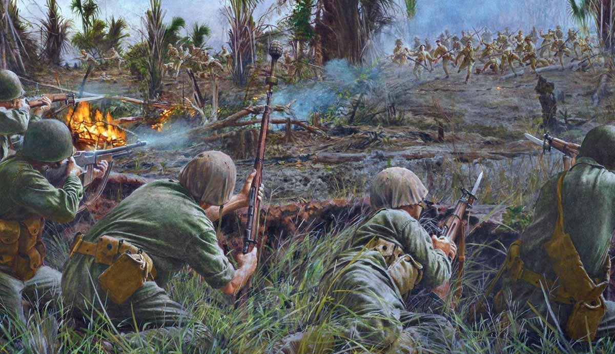 Today in American History: 1943

World War II's Battle of Guadalcanal ended with an American victory, as U.S. forces secured the Solomon Islands after six months of intense fighting. This marked a key turning point in the Pacific Theater, shifting momentum against Japan (with