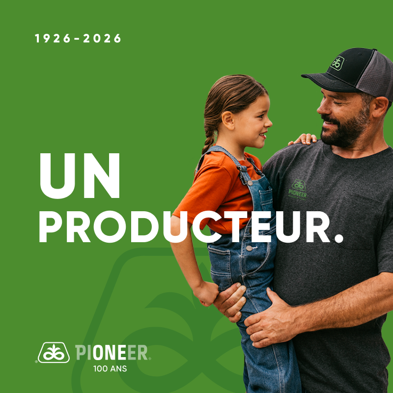 PioneerSeedsCA's tweet photo. Beaucoup de choses ont changé depuis 100 ans. Sauf une? Notre engagement envers vous. Nous sommes fiers d’être ceux sur qui vous comptez quand chaque boisseau compte. Merci de faire confiance à notre personnel et à nos produits dans vos champs.