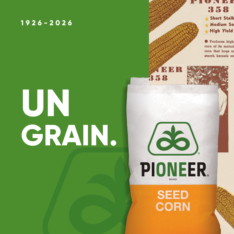 PioneerSeedsCA's tweet photo. Beaucoup de choses ont changé depuis 100 ans. Sauf une? Notre engagement envers vous. Nous sommes fiers d’être ceux sur qui vous comptez quand chaque boisseau compte. Merci de faire confiance à notre personnel et à nos produits dans vos champs.