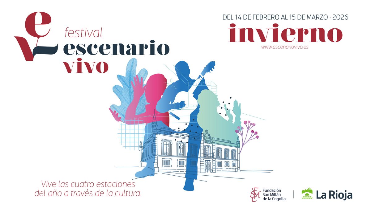 🎭 Este fin de semana comienza la edición invernal de <a href="/escenariovivo/">Escenario Vivo</a> en La Rioja.

✅Música, teatro y espectáculos para todos los públicos.

✅Cultura en directo para combatir el frío con talento y emoción.

Consulta la programación y ¡elige tu plan! 👇

escenariovivo.es/eventos/