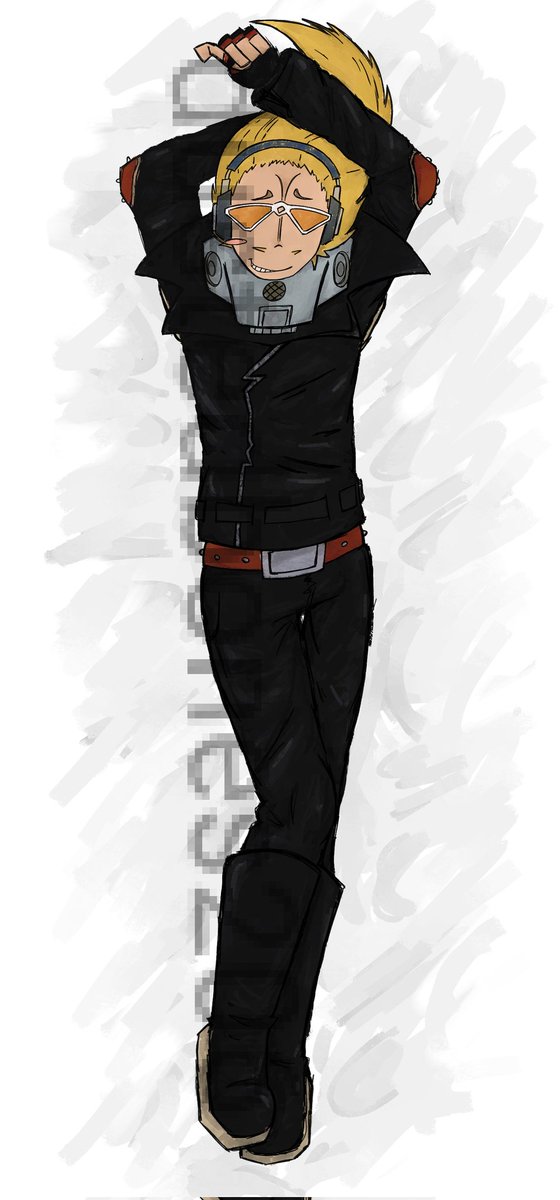Present mic... body pillow.. #presentmic #mha #art #HizashiYamada