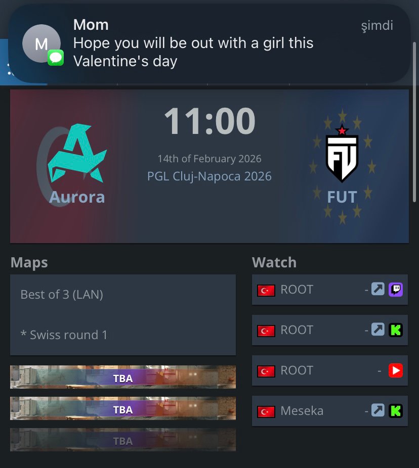 Aurora CS2 tweet media