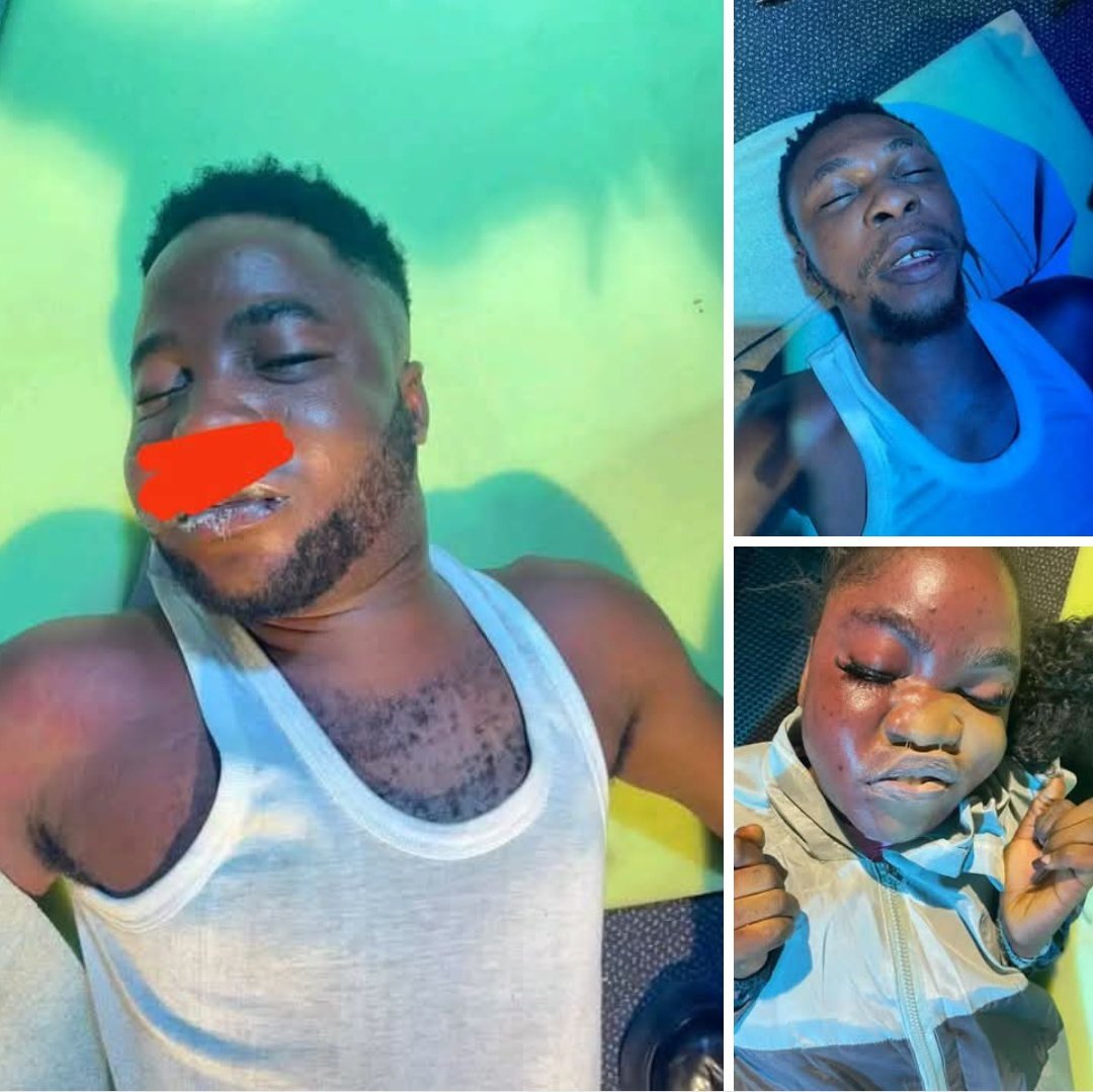 Wickedness!!

The guy in black T-shirt poisoned his 3 friends and they all díed.

He was arrested &amp; questioned why he did that? He replied that he needed 5million naira but his friend only helped him with 500k but he thinks they should've done better.

BEWARE of frenemies!

😭💔