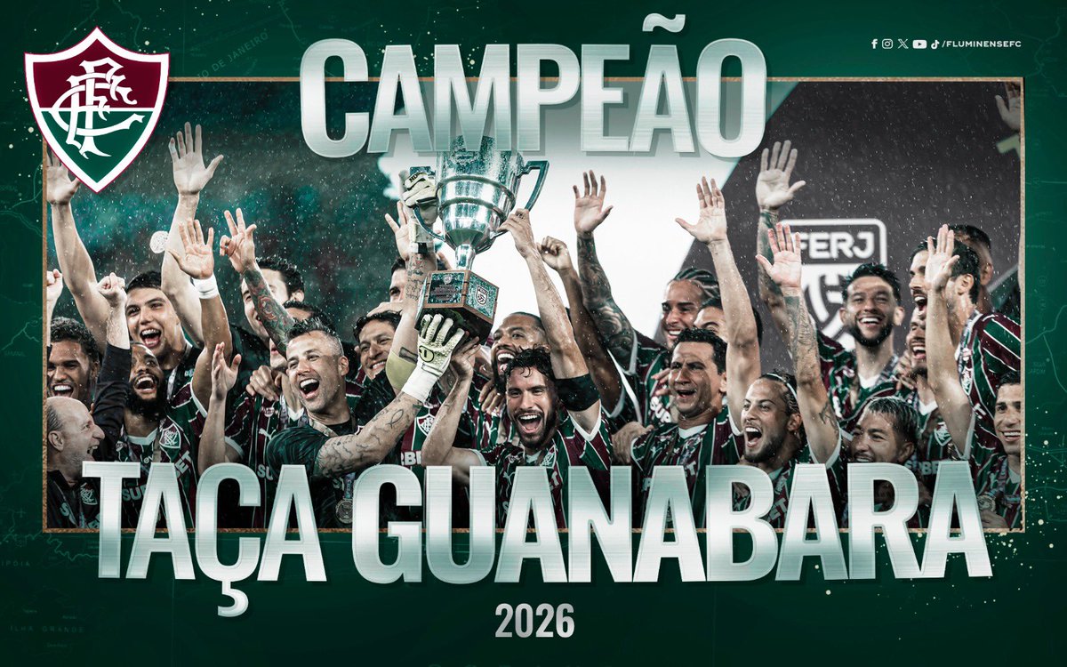 FLUMINENSE FOOTBALL CLUB • CAMPEÃO TAÇA GUANABARA 2026