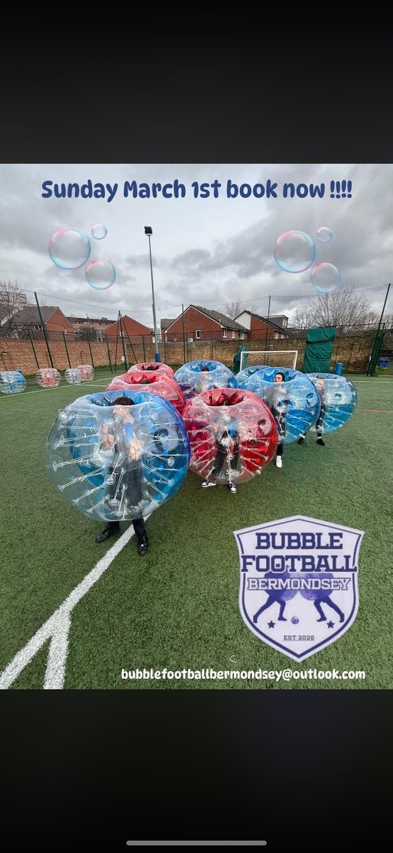 @BubbleFootballBermondsey tweet media