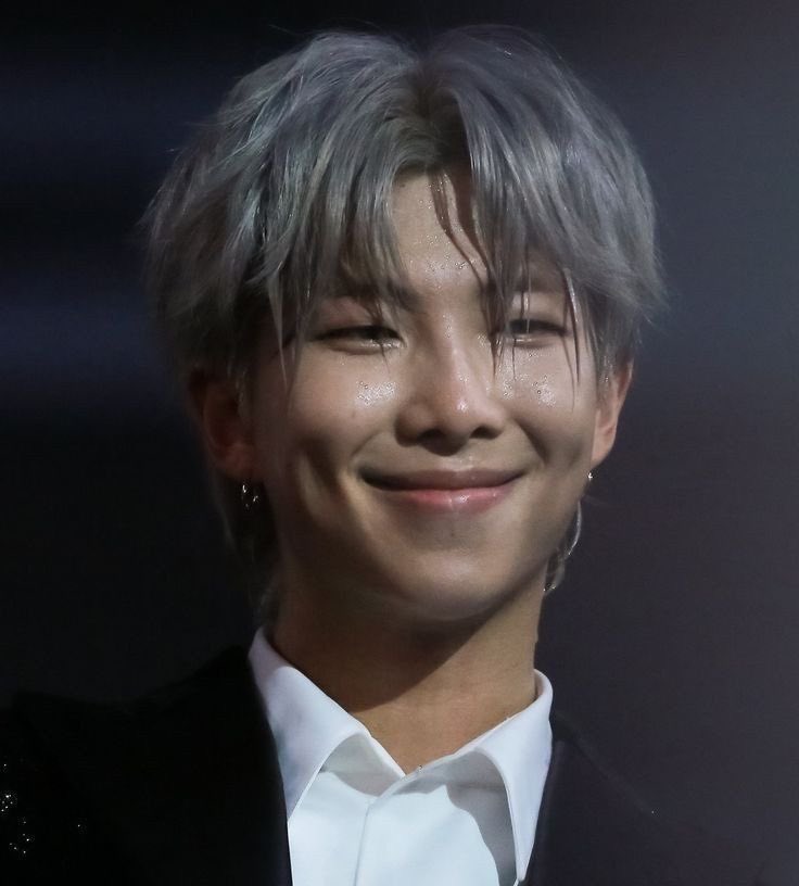 #rmoftheday to celebrate the return of namjoon’s silver hair