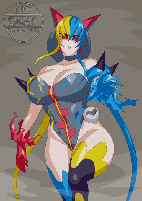 ディザスターナイトメアレディー #キュアライダー #ライダー少女