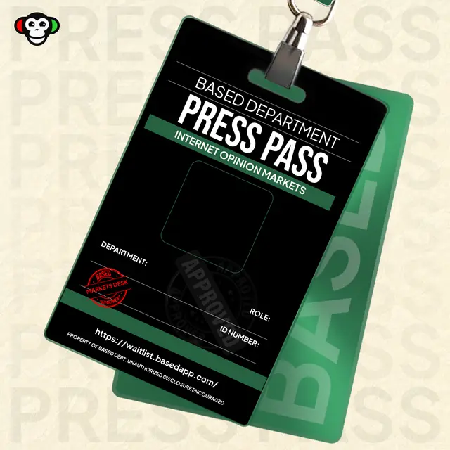 CryptoInvestoy's tweet photo. claimed my @basedappcom Press Pass
early seat secured → https://t.co/oZV5Jp84hG https://t.co/a63Y2qpFXR