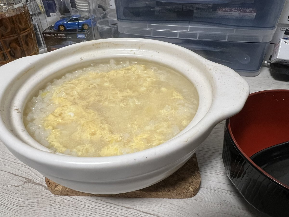 生きています
寒いので鍋と〆の雑炊
ちゃんと食べれる時は食べています