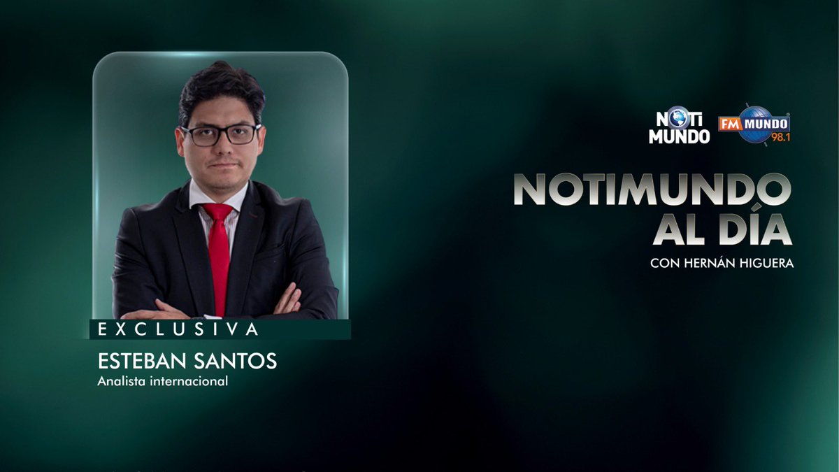 📢 Estamos #AlAire en #NotimundoAlDía con el abogado internacionalista <a href="/estebansantosl/">Esteban Santos L.</a>, analizando la guerra arancelaria Ecuador - Colombia; persiste la tensión diplomática.

📻 98.1 FM #Quito

🔗 youtube.com/live/4TI-sJnb1…

🌐 fmmundo.com