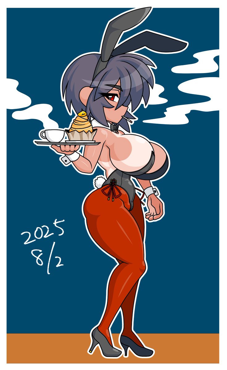 #私はこういう絵を描いています
ほぼ1種類のオリキャラを10年くらい描き続けてます 