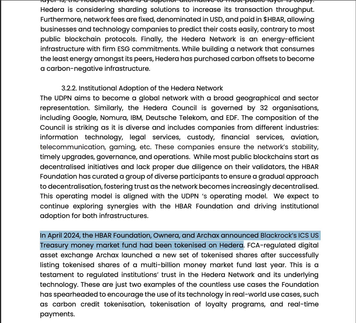 Yes, BlackRock is actively tokenizing money market funds on the Hedera (HBAR) network.✅

HBAR 🤝 BlackRock

Documented.📝👇