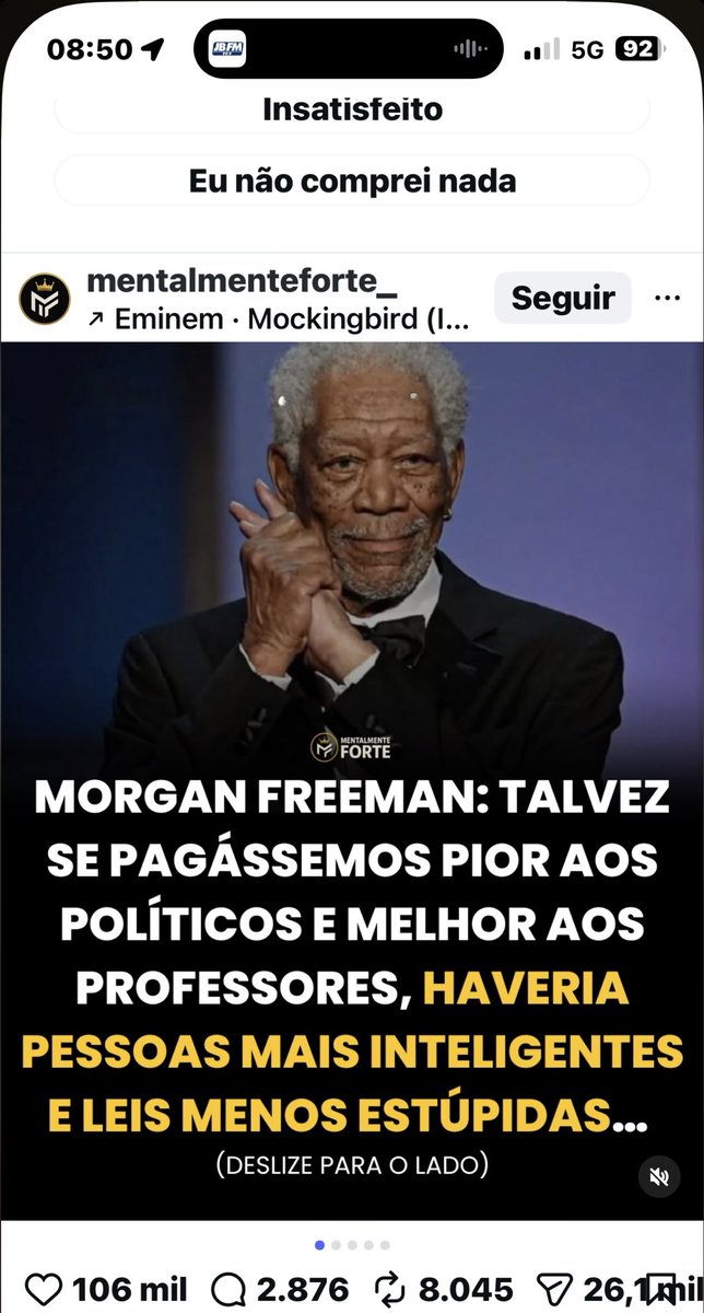 Por isso a extrema direita odeia tanto a educação e amam aumentar os próprios salários