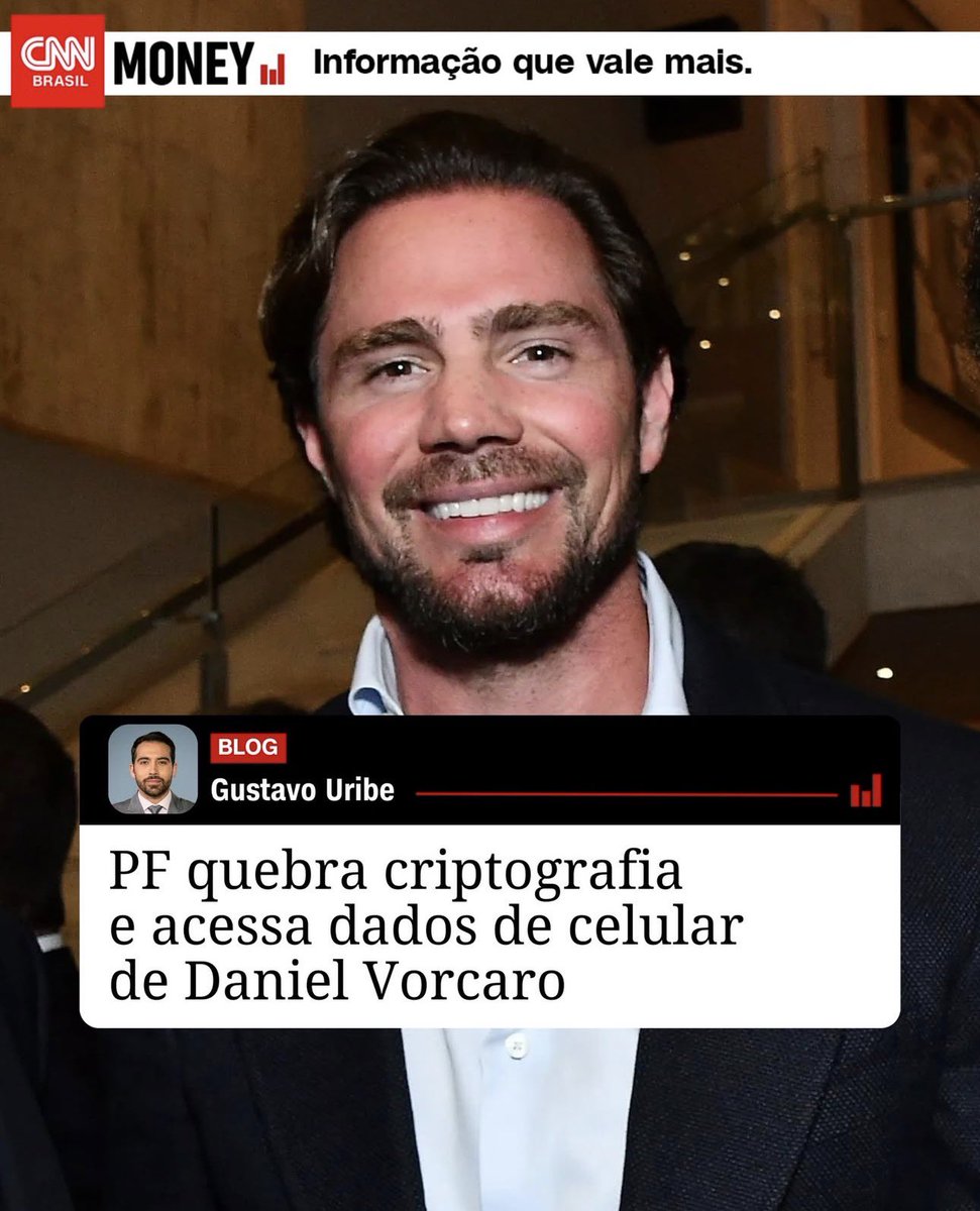 lazarorosa25's tweet photo. AGORA: A Polícia Federal conseguiu quebrar a criptografia e acessou os dados do celular de Vorcaro. O aparelho, de última geração da linha iPhone, também apresentava uma camada adicional de proteção.

Em breve nova caminhada até Brasília como cortina de fumaça. https://t.co/flmTJfR6Hm