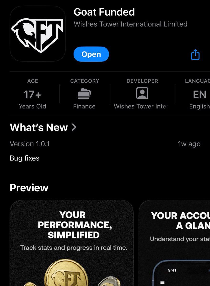 It happened.

GFT app is Live
