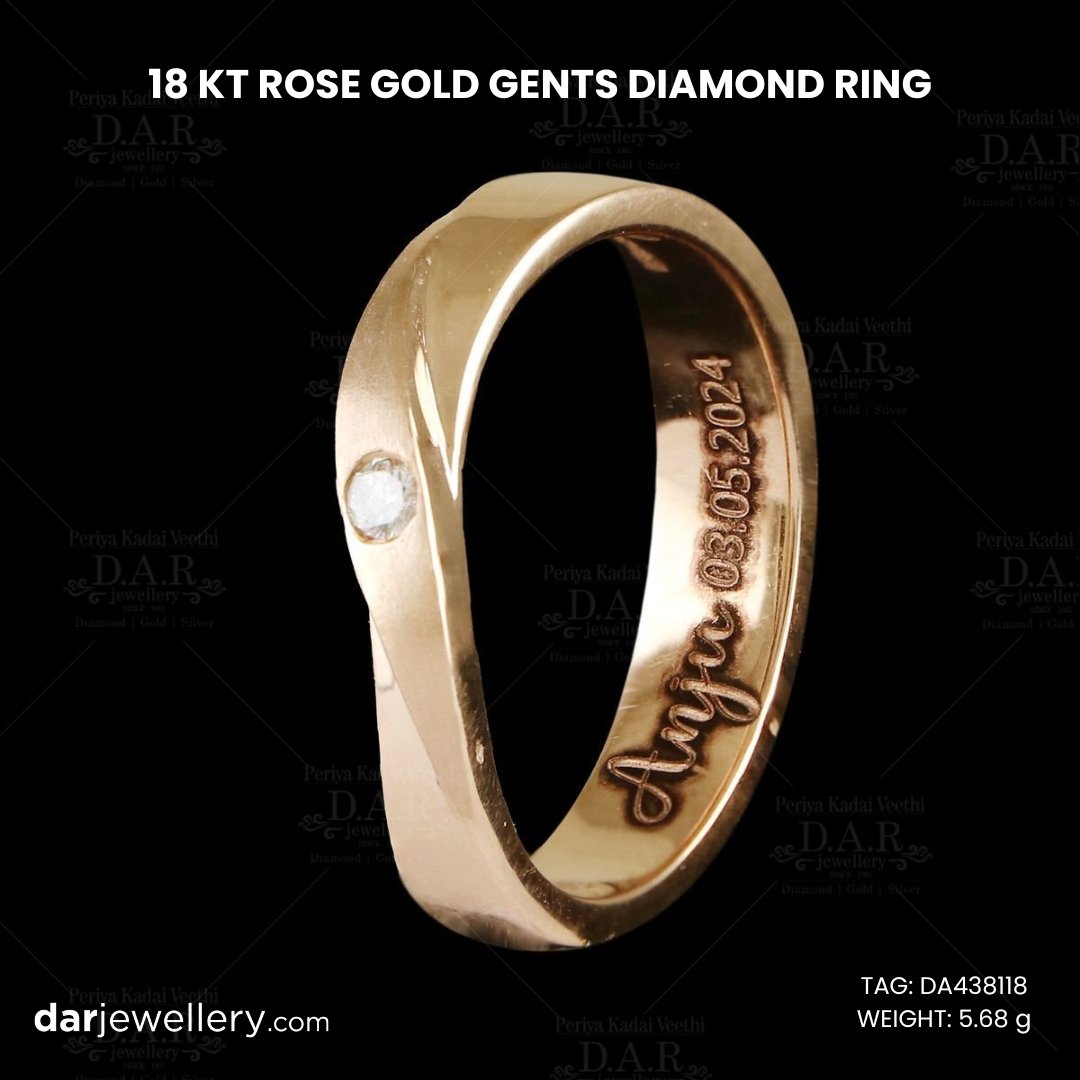 DAR_Jewelleryy's tweet image. Bold style with a touch of diamond💎
This 18KT rose gold gents ring has a sleek band with a single diamond—clean, classy, and modern.
Perfect party wear gold ring with option for customization.
👉darjewellery.com/diamond-jewell…
#rosegoldring #diamondgentsring #18ktgold #partywearring