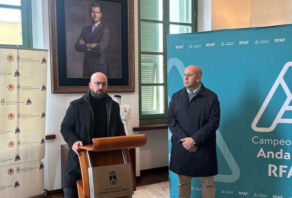 🏆𝑪𝒂𝒎𝒑𝒆𝒐𝒏𝒂𝒕𝒐 𝑨𝒏𝒅𝒂𝒍𝒖𝒄𝒊́𝒂 𝑺𝒆𝒍𝒆𝒄𝒄𝒊𝒐𝒏𝒆𝒔 𝑷𝒓𝒐𝒗𝒊𝒏𝒄𝒊𝒂𝒍𝒆𝒔 

🥅😍 Presentada en <a href="/ElPuerto/">Ayuntamiento de El Puerto de Santa María</a> la edición de un 𝘣𝑒𝘯𝑗𝘢𝑚𝘪́𝑛 𝘺 𝑎𝘭𝑒𝘷𝑖́𝘯 𝑑𝘦 𝘧𝑢́𝘵𝑏𝘰𝑙 𝑠𝘢𝑙𝘢 𝘲𝑢𝘦 𝘦𝑛𝘢𝑚𝘰𝑟𝘢 

📆14-15 febrero 
🏟️ Pabellones Angelita Alta y Ramón