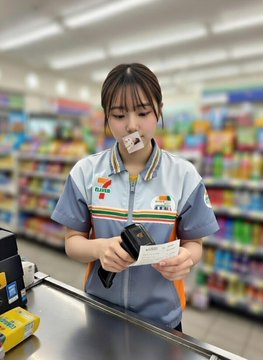 呆呆醬-小七店員 tweet media