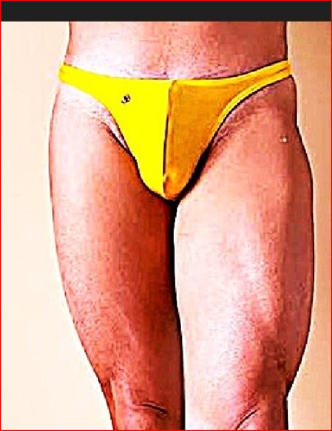 muscular　manly   legs