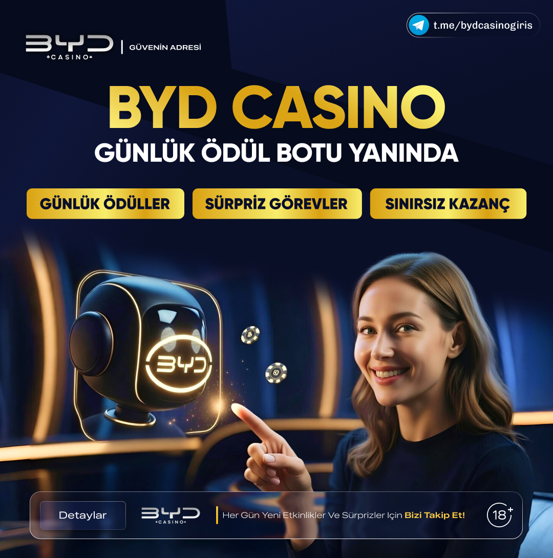 byd_tr_'s tweet photo. BYD CASİNO’nun Resmi Günlük Ödül Botu Artık Yanında!

Her gün yeni görevler, anlık ödüller ve güvenli yönlendirme seni bekliyor.

🔩 Hazırsan kazanmaya başla! 🤖
✔️ Görev → ✔️ Ödül → ✔️  Avantaj
🔗 BYD CASINO Günlük Ödül Botu (https://t.co/DdgRDgnLaN)
https://t.co/Ebmm5EUc1I https://t.co/RJiaZmDjhd